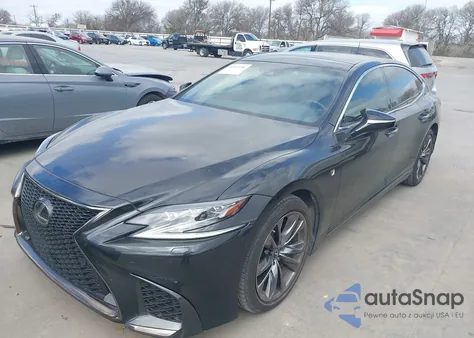 2018 Lexus Ls 500 F Sport из США, поврежденный, VIN JTHB51FF9J5006362